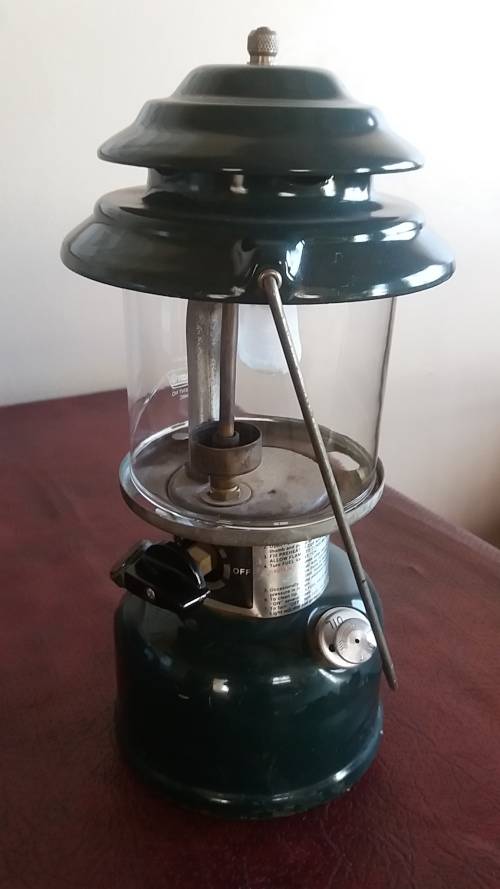 Outdoor Decor Candle Lanterns - Coleman 214 Lantern was sold for R650